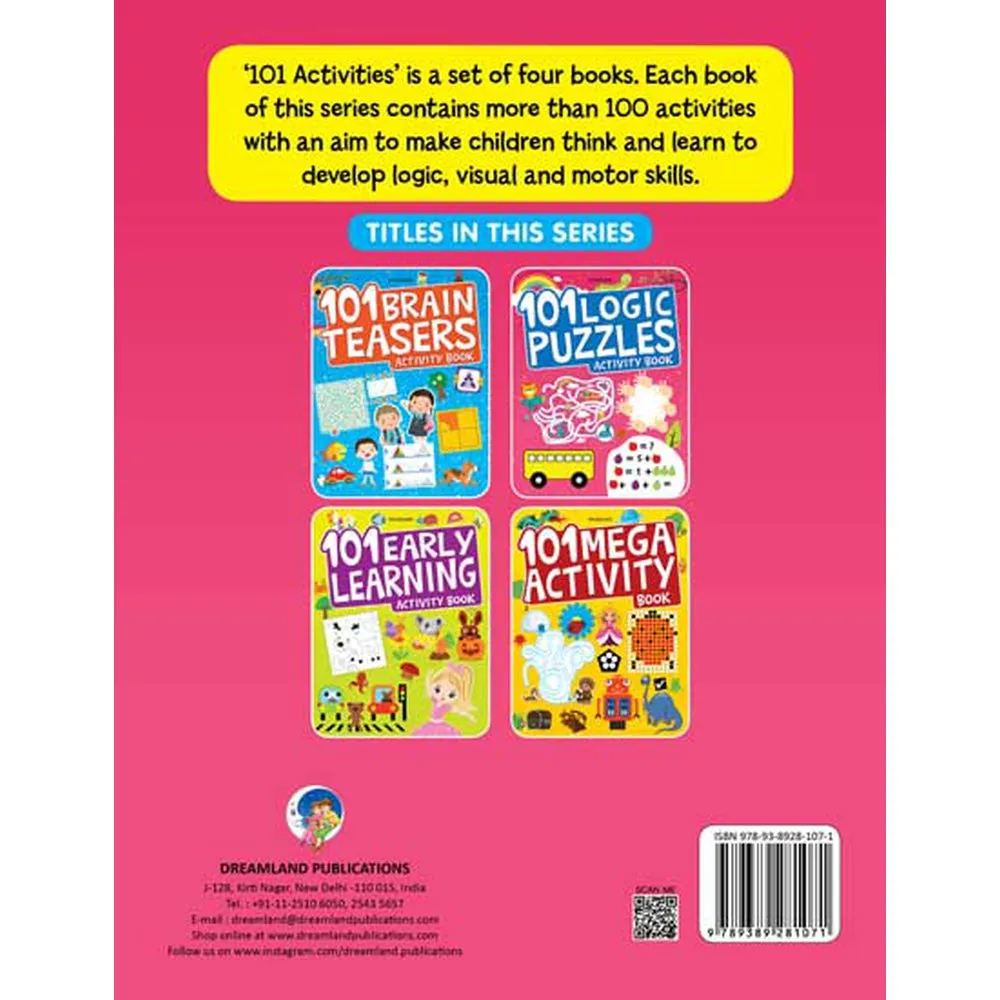 101 Logic Puzzles Activity Book