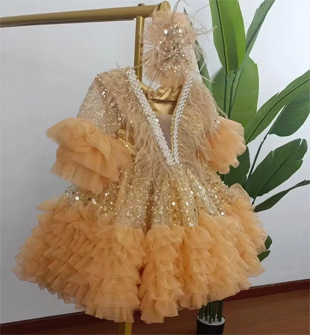 2pcs  Flower Girls Dress Enchantment Perfect Fusion of Elegance and Playfulness