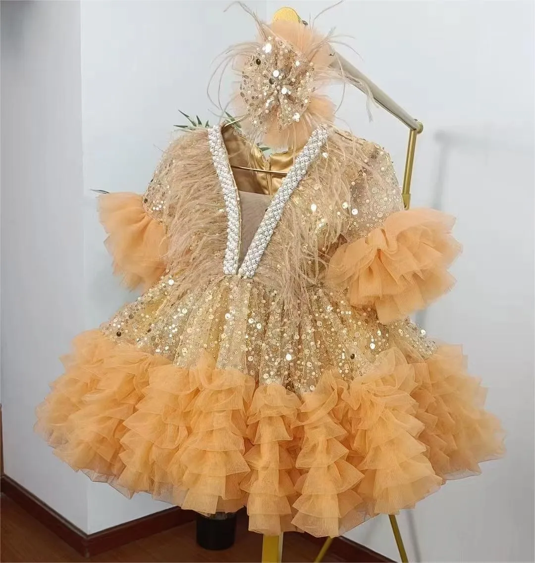 2pcs  Flower Girls Dress Enchantment Perfect Fusion of Elegance and Playfulness