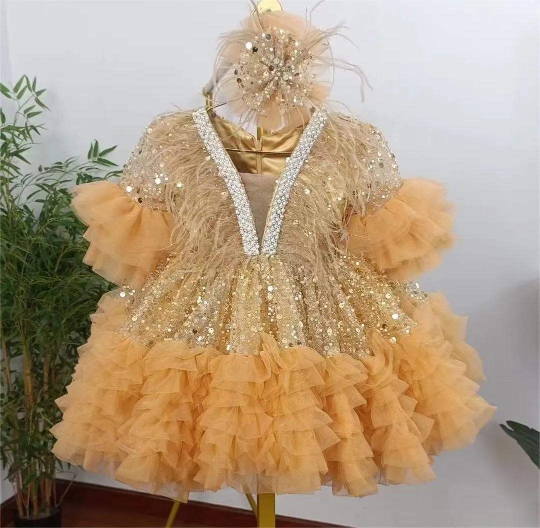 2pcs  Flower Girls Dress Enchantment Perfect Fusion of Elegance and Playfulness