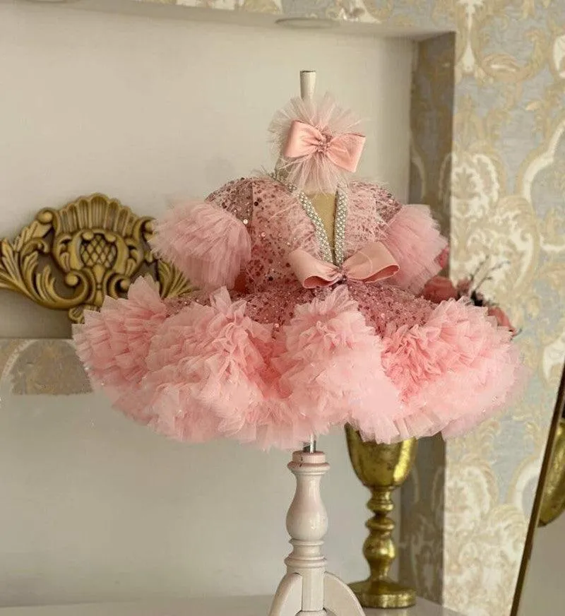 2pcs  Flower Girls Dress Enchantment Perfect Fusion of Elegance and Playfulness