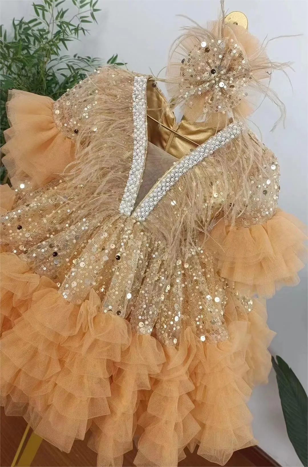 2pcs  Flower Girls Dress Enchantment Perfect Fusion of Elegance and Playfulness