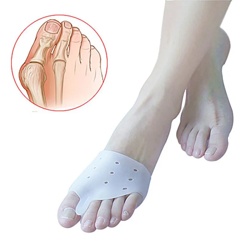 2pcs Orthotics Silicone Toes Separator Foot Daily Use Care Tool