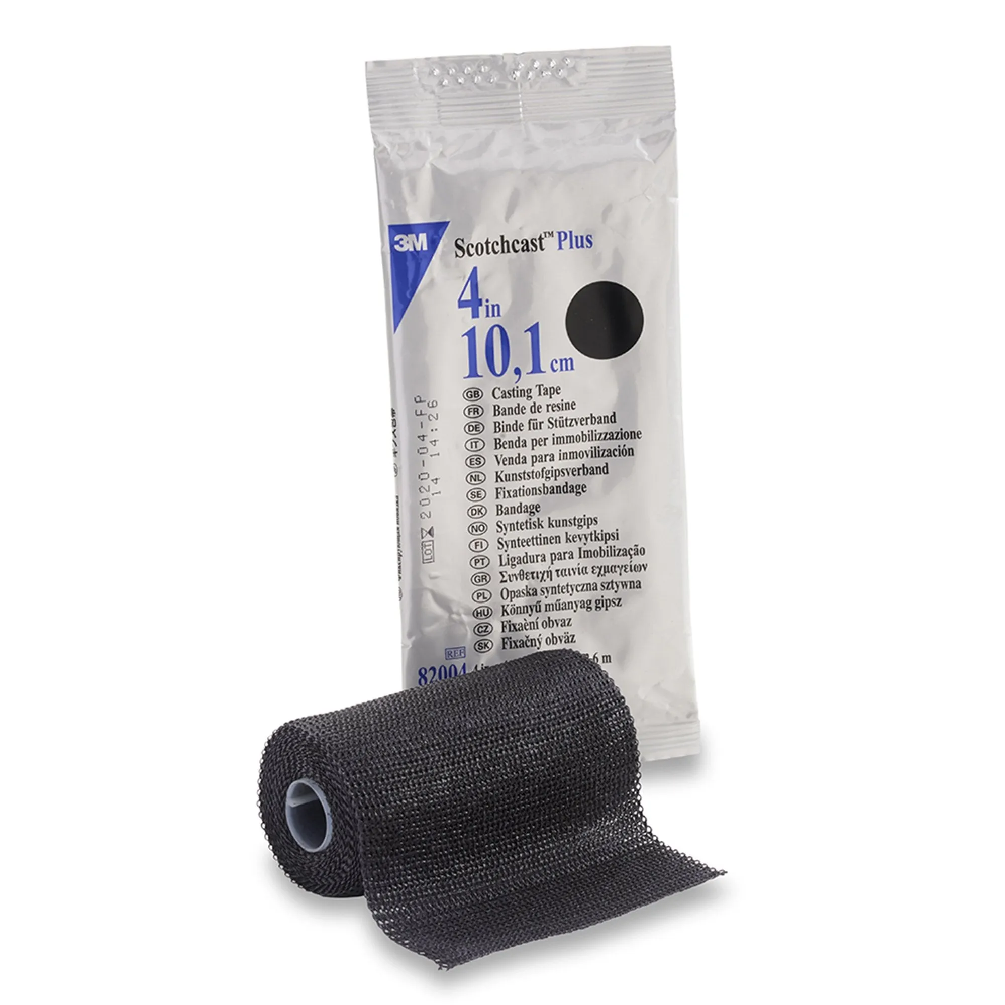 3M™ Scotchcast™ Plus Black Cast Tape, 4 Inch x 4 Yard, 1 Case of 10