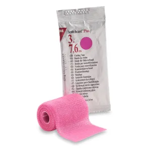 3M™ Scotchcast™ Plus Cast Tape, Bright Pink, 3 Inch x 4 Yard, 1 Each