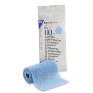 3M™ Scotchcast™ Plus Light Blue Cast Tape, 4 Inch x 4 Yard, 1 Case of 10