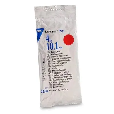3M™ Scotchcast™ Plus Red Cast Tape, 4 Inch x 4 Yard, 1 Box of 10