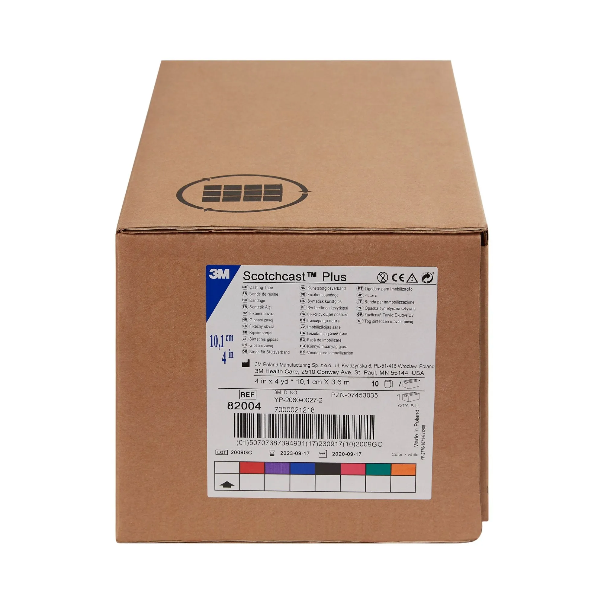 3M™ Scotchcast™ Plus White Cast Tape, 4 Inch x 4 Yard, 1 Roll