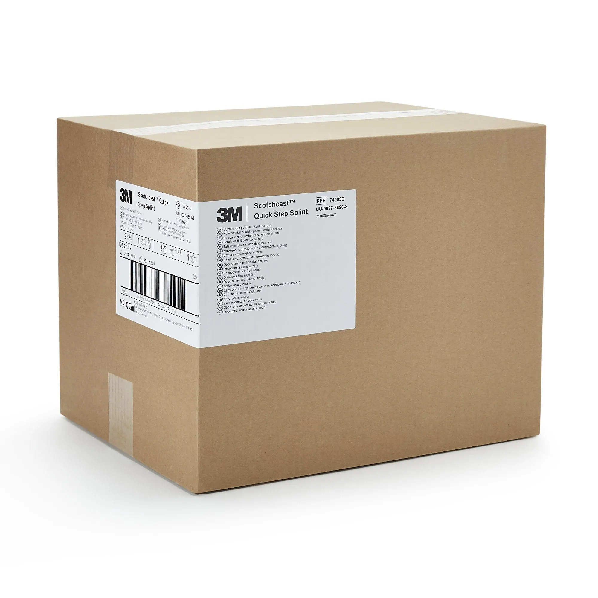 3M™ Scotchcast™ Splint, Fiberglass, White, 1 Case of 2