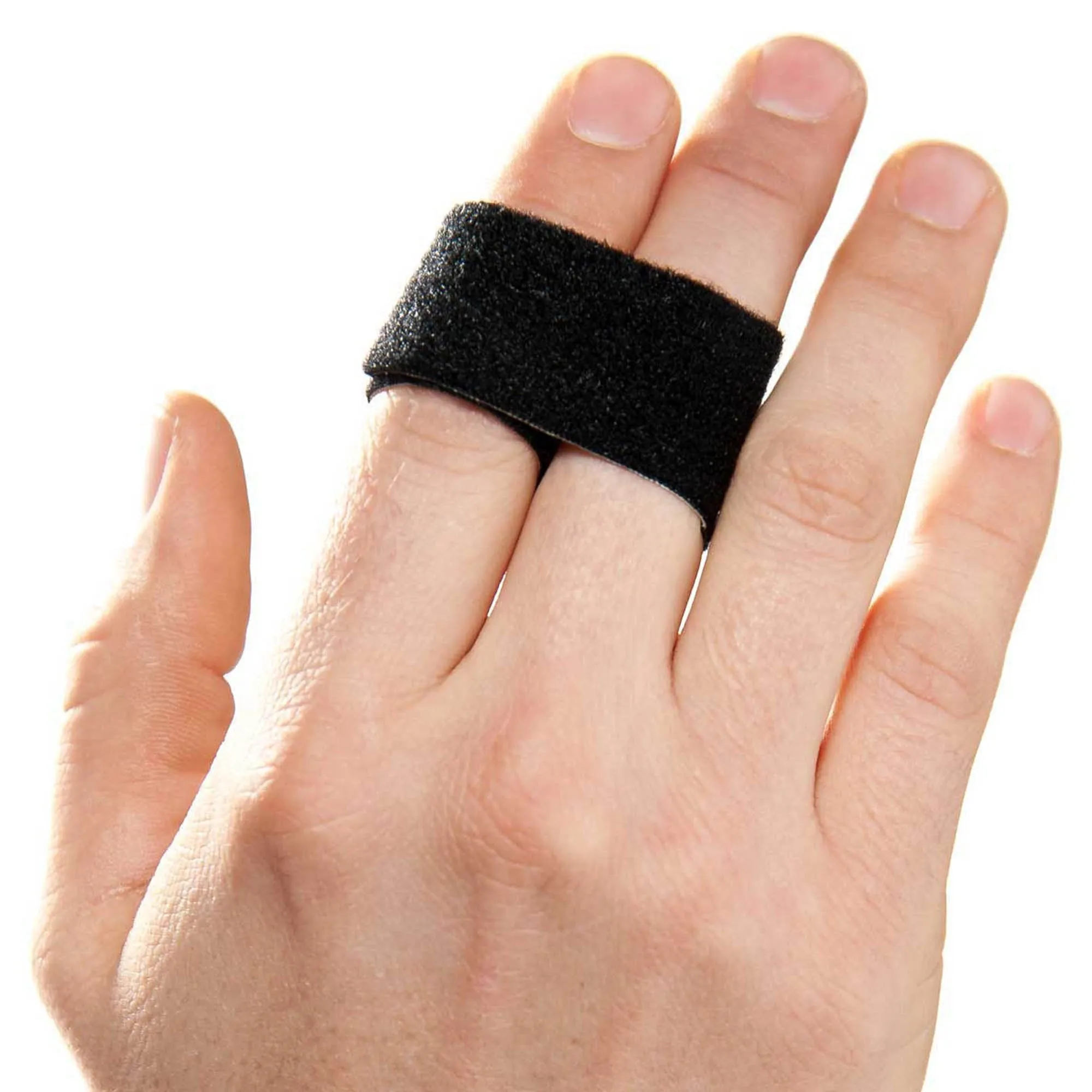 3pp® Buddy Loops® Left or Right Finger Wrap Splint, One Size Fits Most, 1 Box of 25