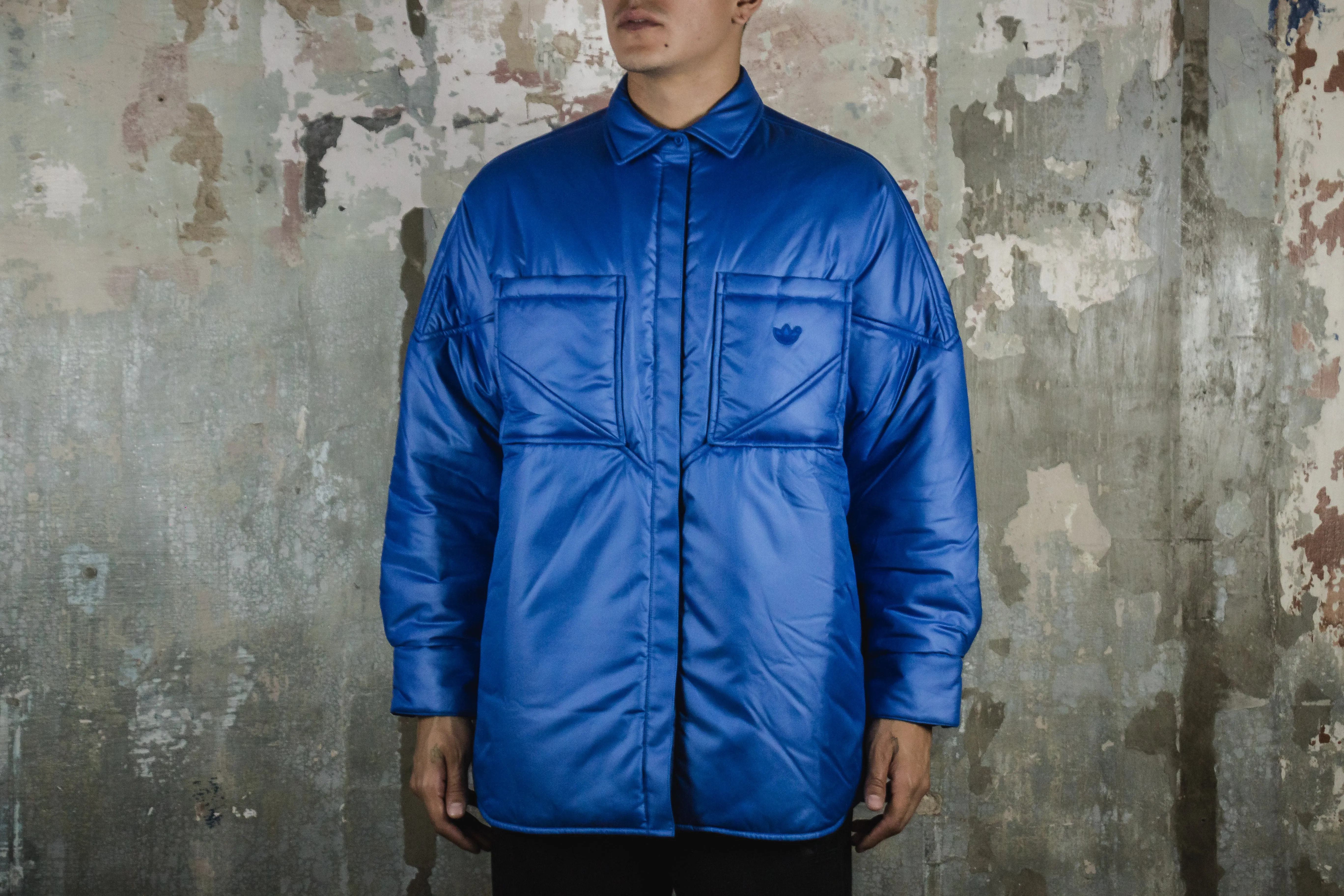 adidas Blue Version Padded Shirt