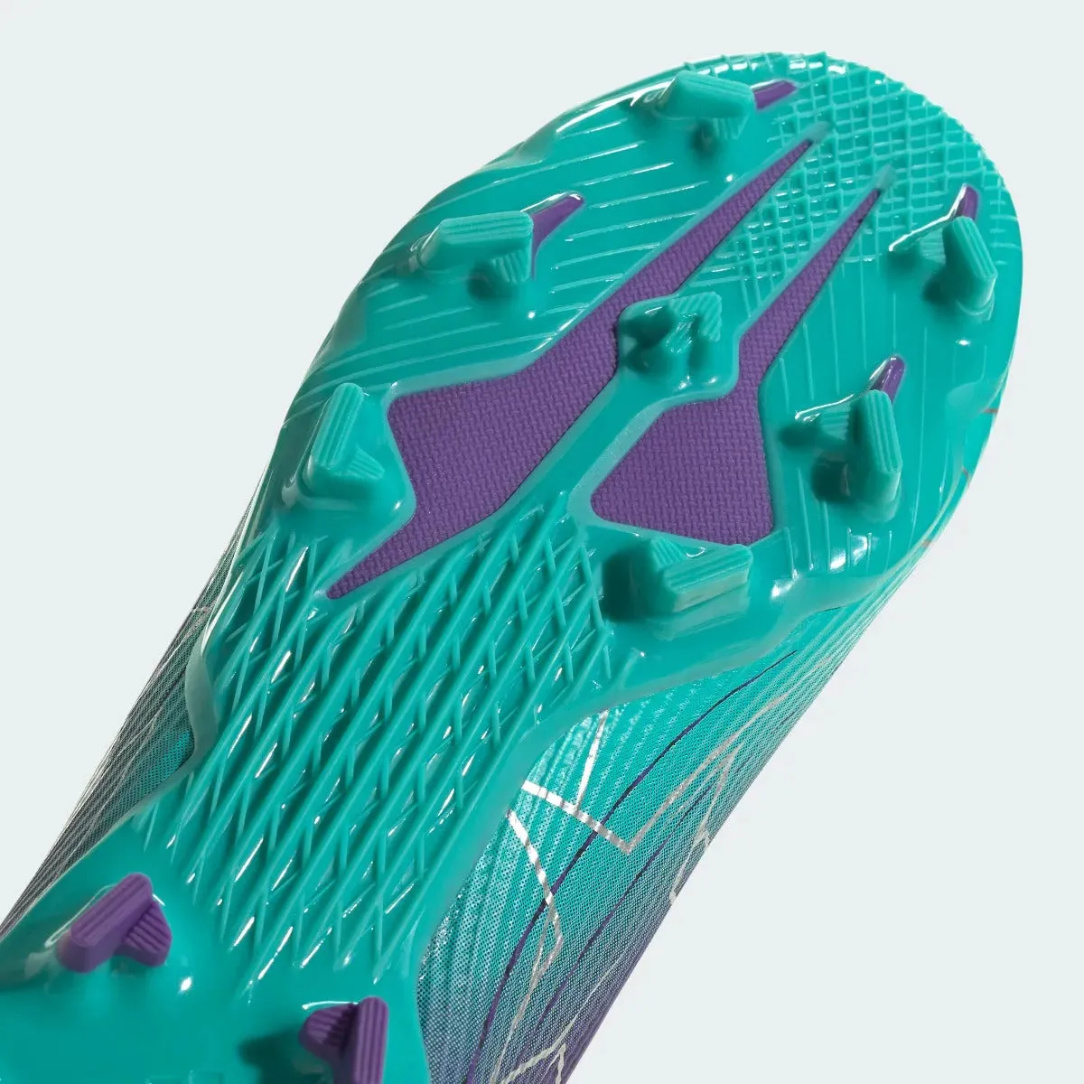 adidas JR X Speedflow .3 FG - Purple-Silver-Mint