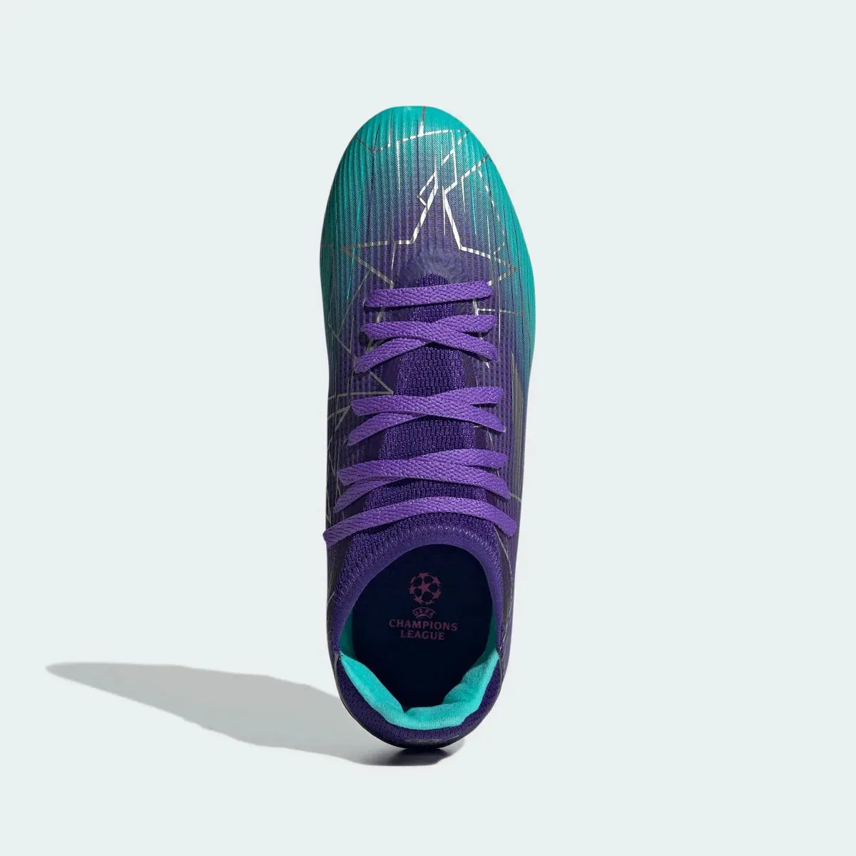 adidas JR X Speedflow .3 FG - Purple-Silver-Mint