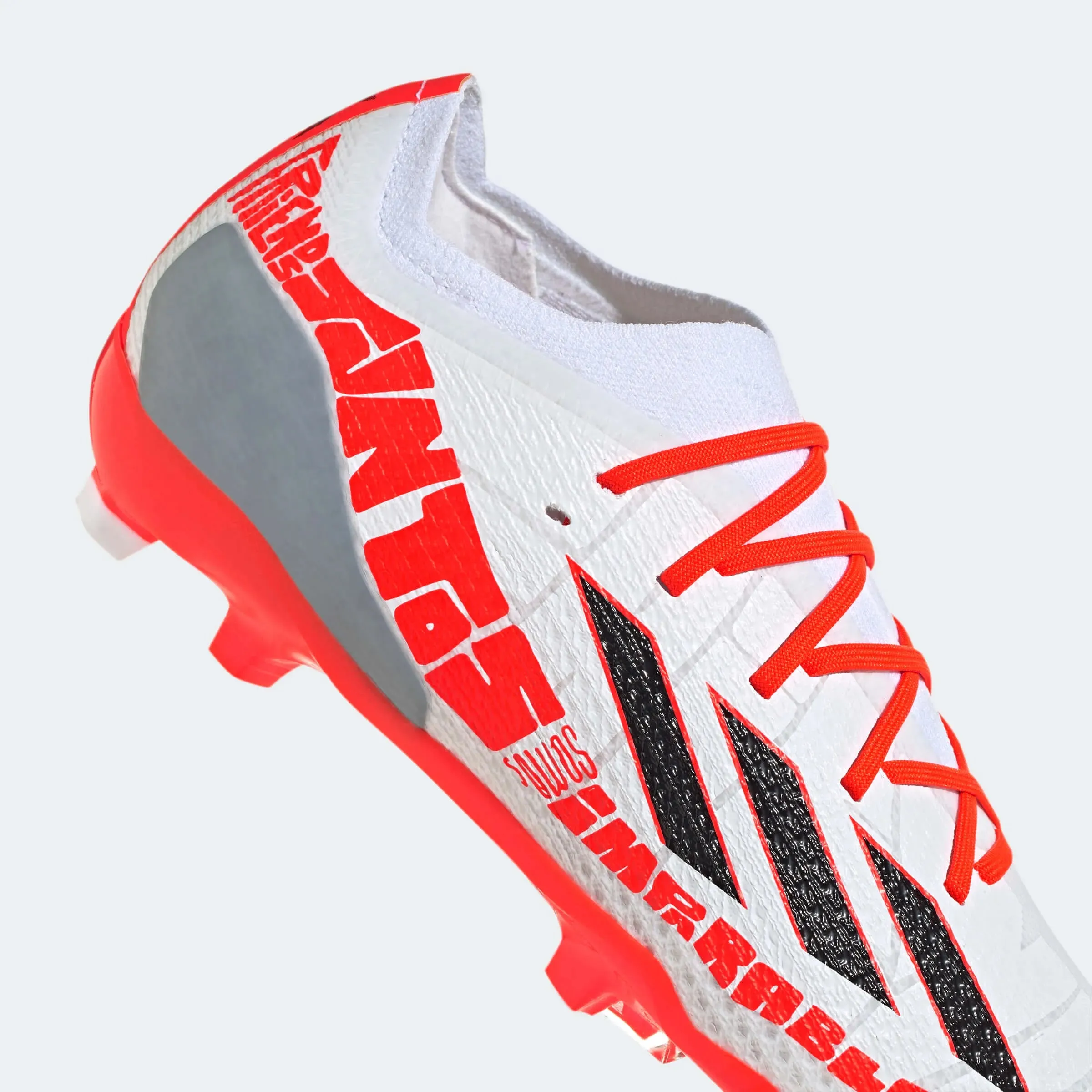adidas JR X SpeedPortal Messi .1 FG - White-Black-Solar Red
