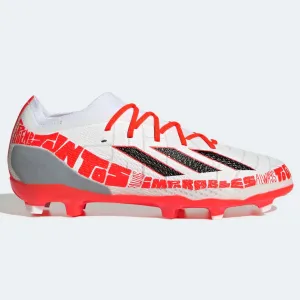 adidas JR X SpeedPortal Messi .1 FG - White-Black-Solar Red