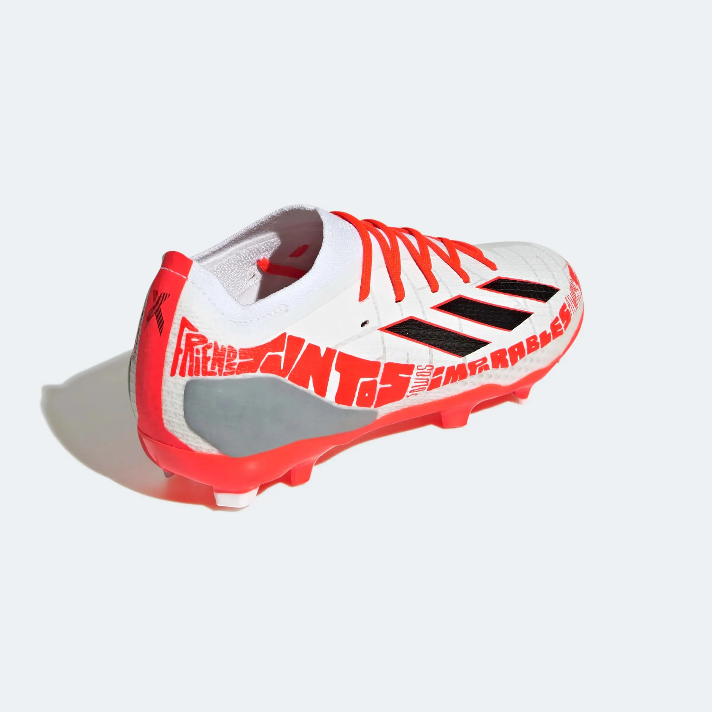 adidas JR X SpeedPortal Messi .1 FG - White-Black-Solar Red