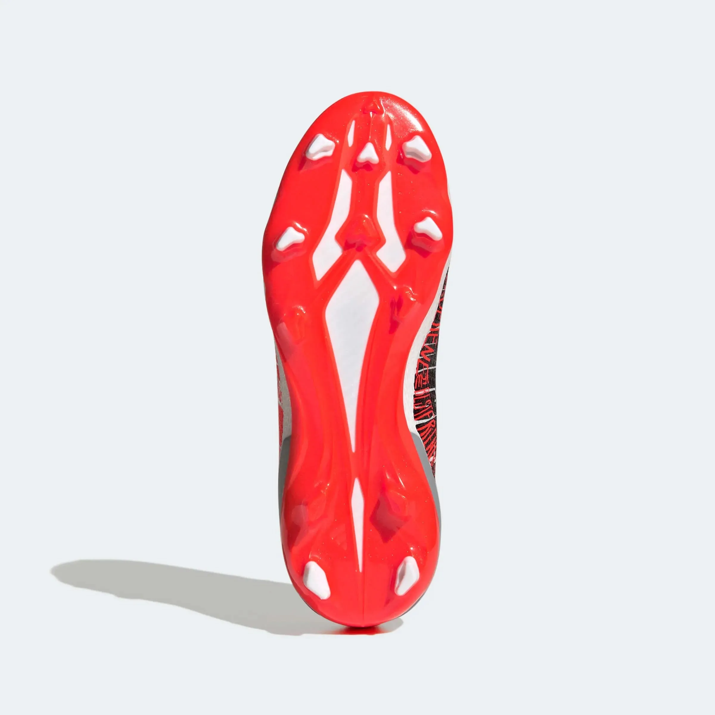 adidas JR X SpeedPortal Messi .1 FG - White-Black-Solar Red