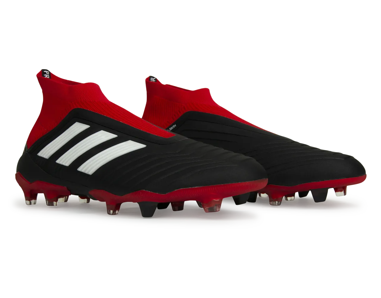 adidas Men's Predator 18  FG Core Black/White