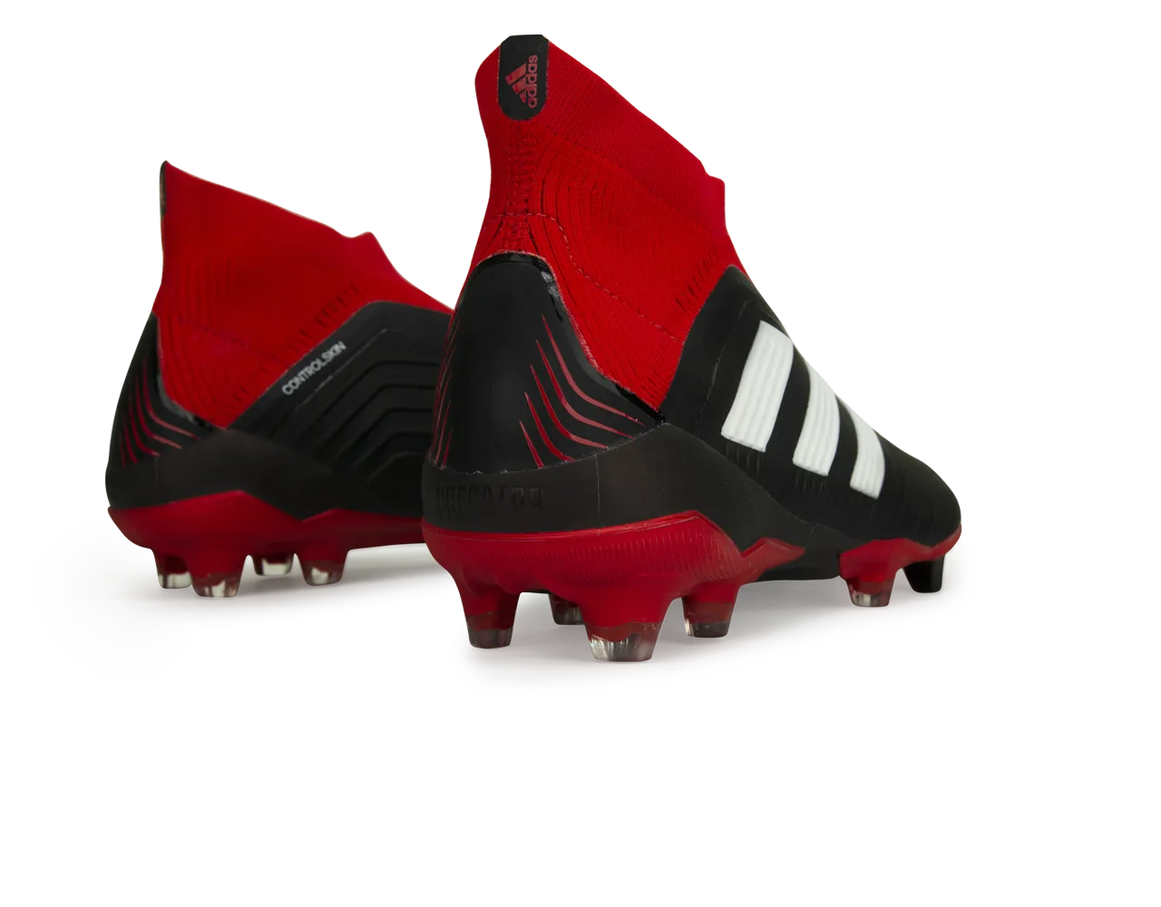 adidas Men's Predator 18  FG Core Black/White