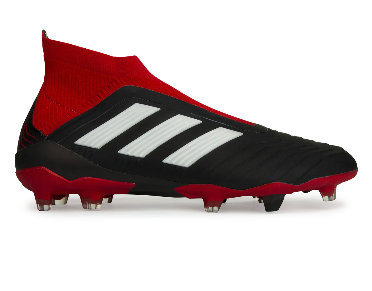 adidas Men's Predator 18  FG Core Black/White