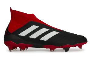 adidas Men's Predator 18  FG Core Black/White