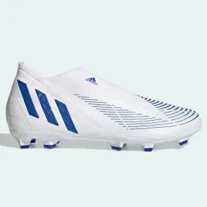 adidas Predator Edge .3 Laceless FG - White-Hi Res Blue