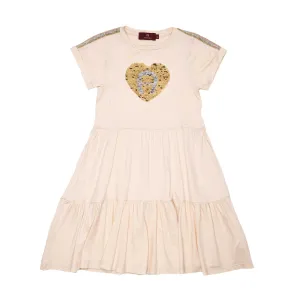 Aigner Kids Girl's White Swan Dress