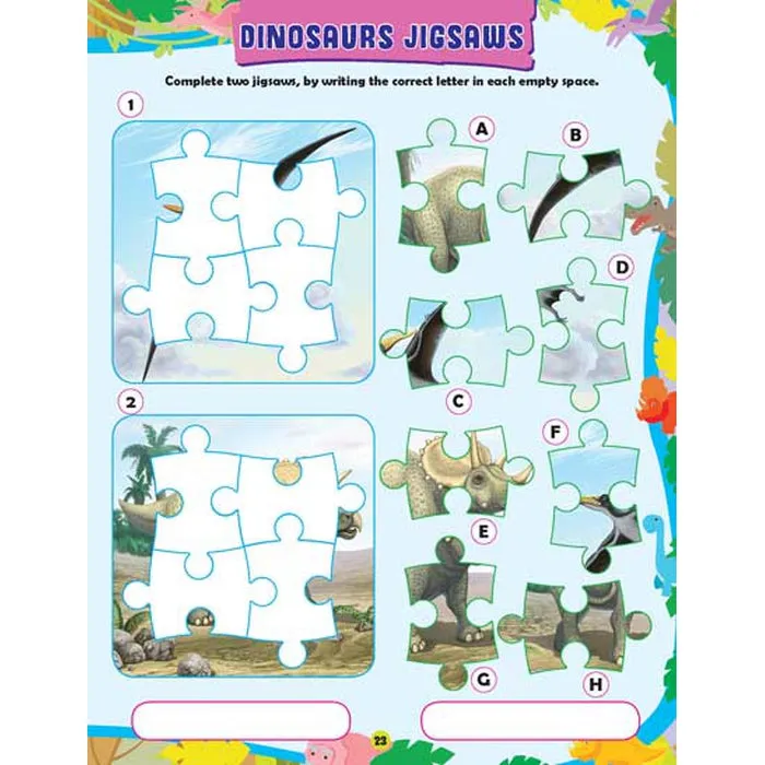 Awesome Dinosaurs (Sticker Activity Book) : Children Interactive & Activity Book