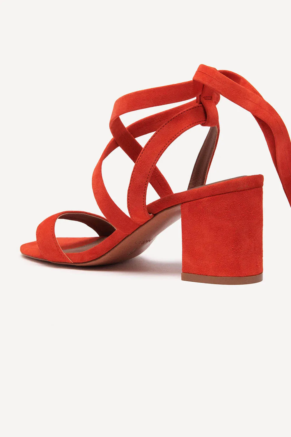 BA&SH - CEQUIOA SANDALS ORANGE WAS $739
