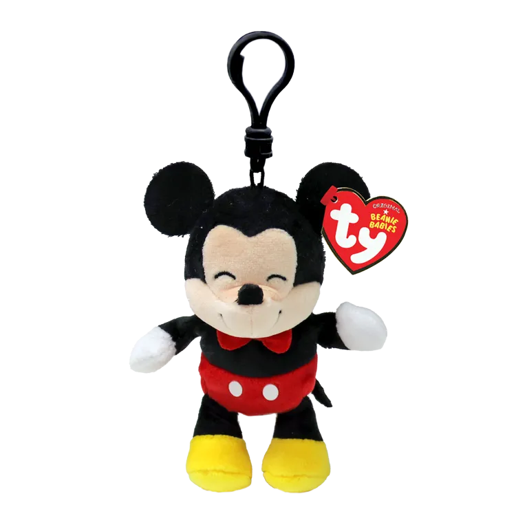 Beanie Licenced Clips - Mickey the Mouse