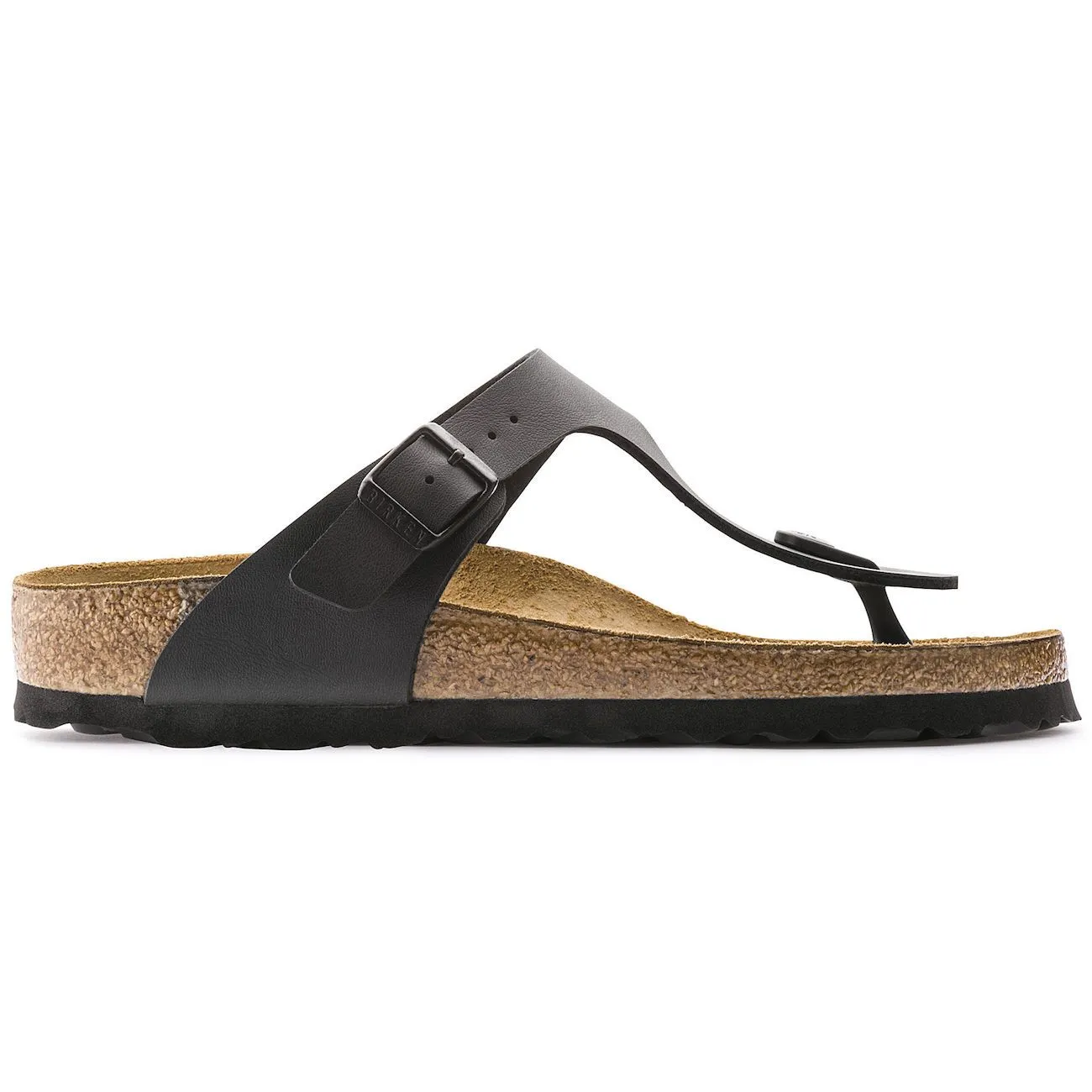 Birkenstock Classic Gizeh Regular Fit Birko-Flor Black