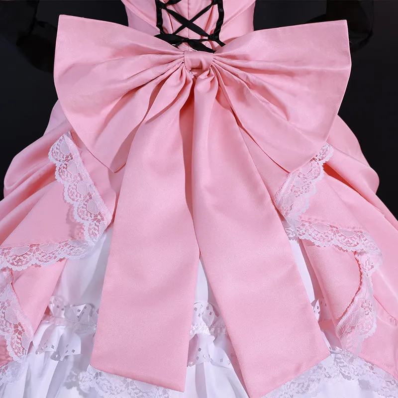 Black Butler Ciel Phantomhive Lolita Dress Halloween Cosplay Costume