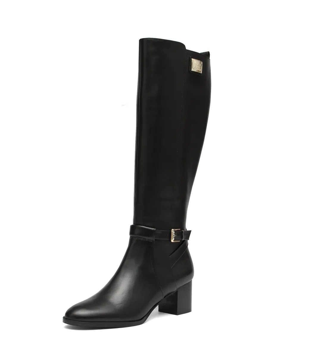 Black Knee High Boots