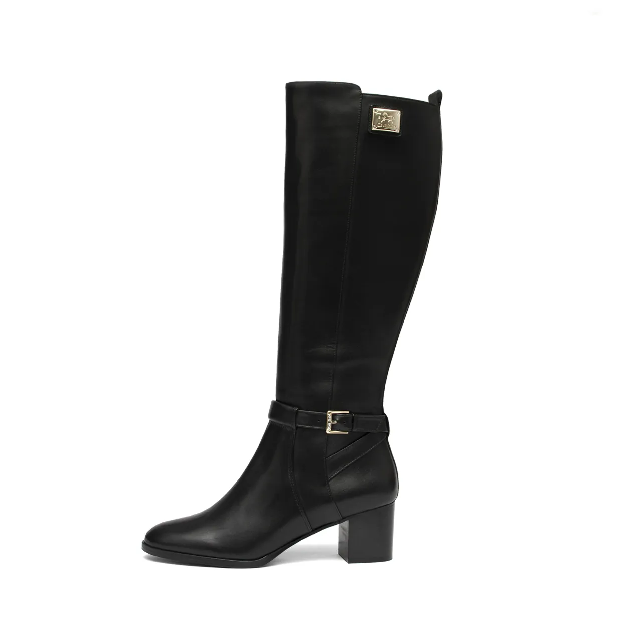 Black Knee High Boots