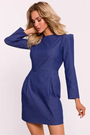 blue - Daydress model 199662 Moe Wholesale Clothing Online, Women`s Fashion, Shoes, Lingerie & Underwear - Matterhorn