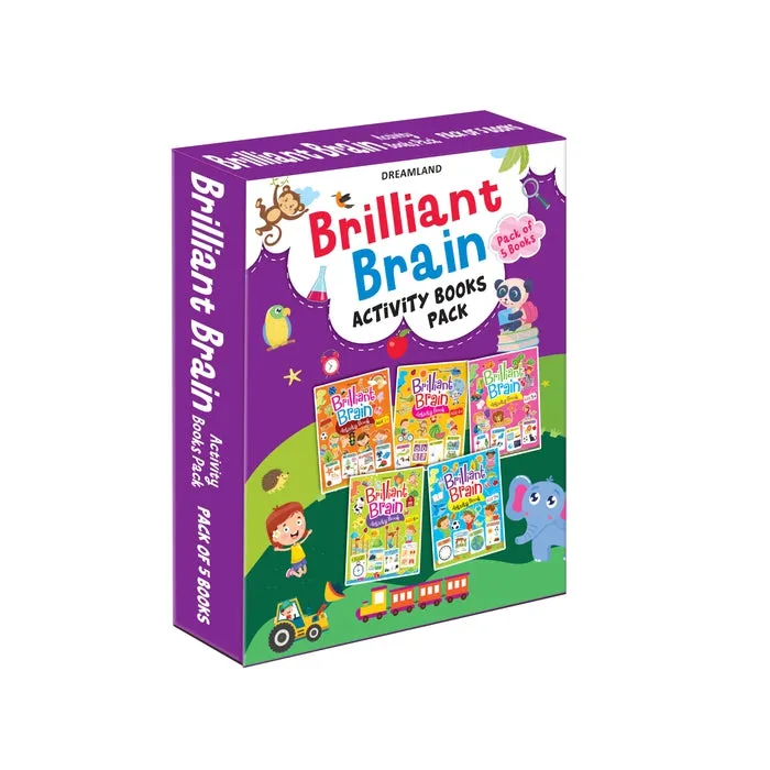 Brilliant Brain Activity Books - (5 Titles)
