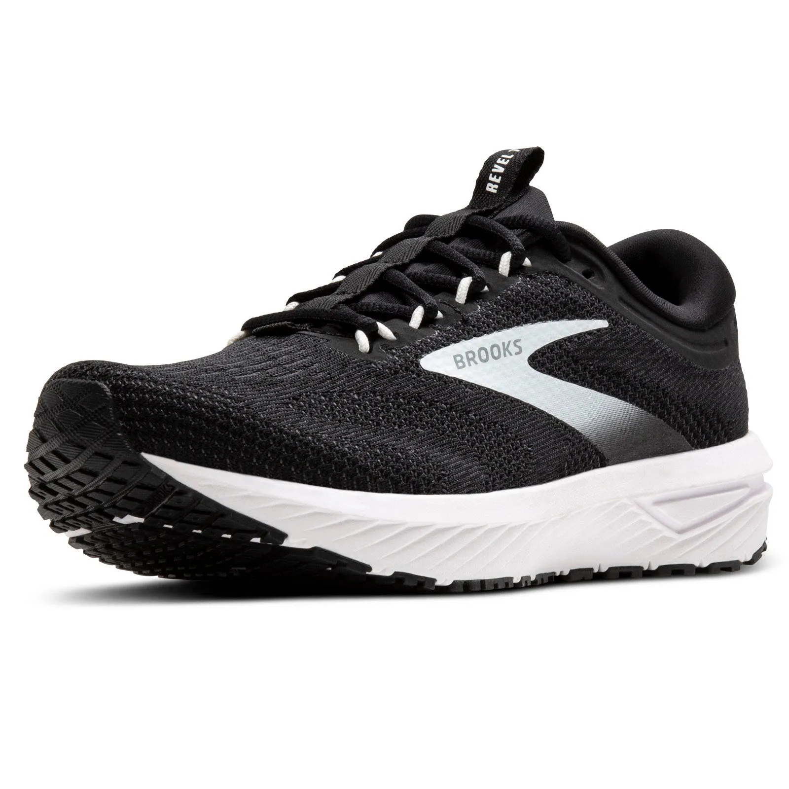 Brooks Womens Revel Black/White