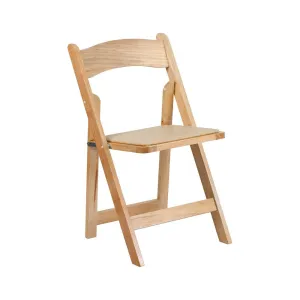 Chair [Folding - Padded Natural]