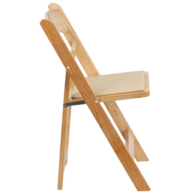 Chair [Folding - Padded Natural]