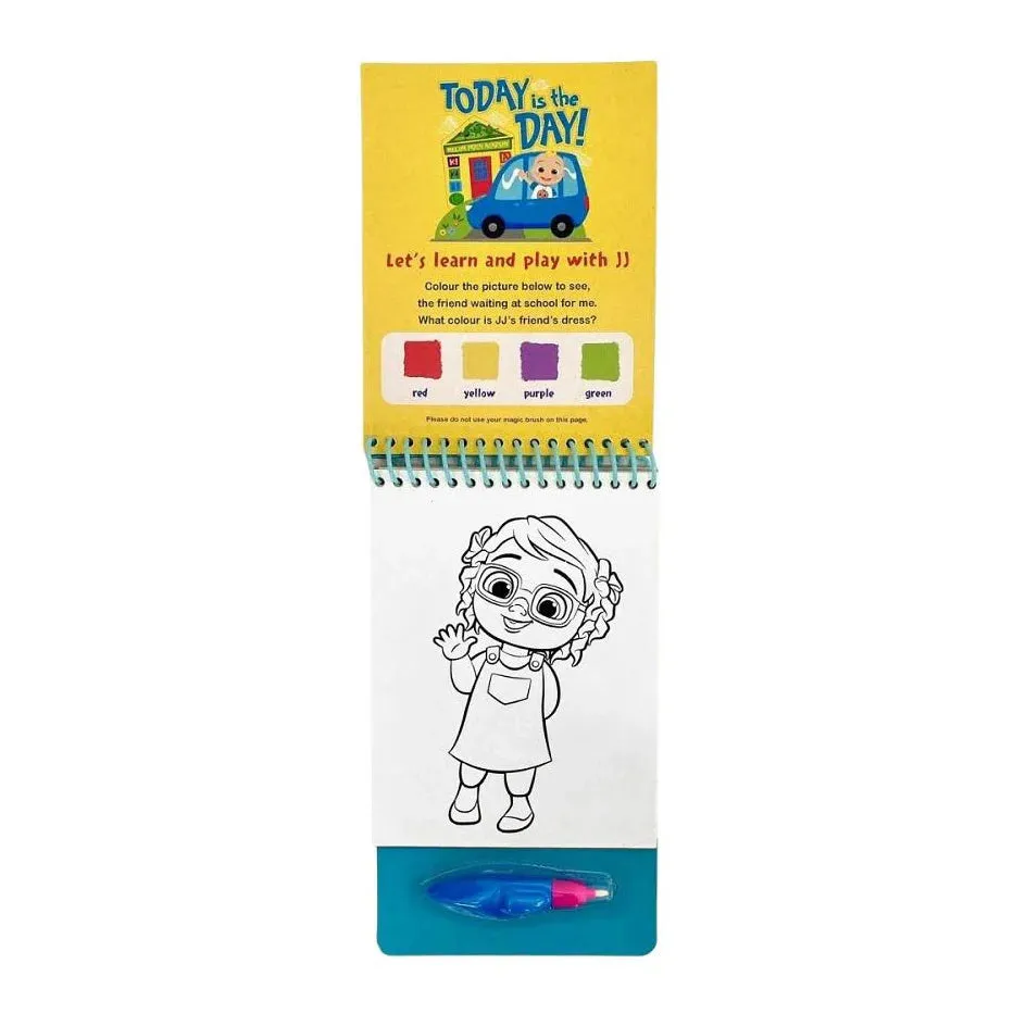 Cocomelon Water Magic Reusable Water Reveal Activity Pad