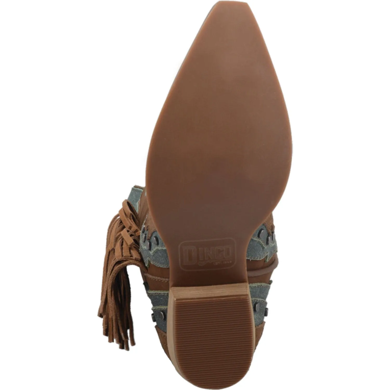 Dingo Women's #Dream Catcher Brown Leather Cowgirl Boots DI 267