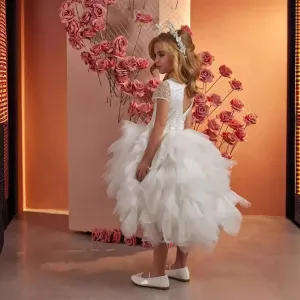 Dreamy Princess Dress Luxurious Tulle Dress A Perfect Blend of Elegance and Sweetness
