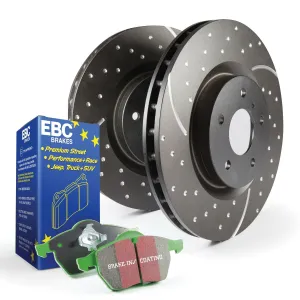 EBC Brakes S10KF1622 S10 Kits Greenstuff 2000 and GD Rotors