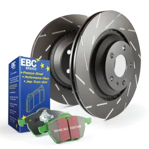 EBC Brakes S2KF1322 S2 Kits Greenstuff 2000 and USR Rotors