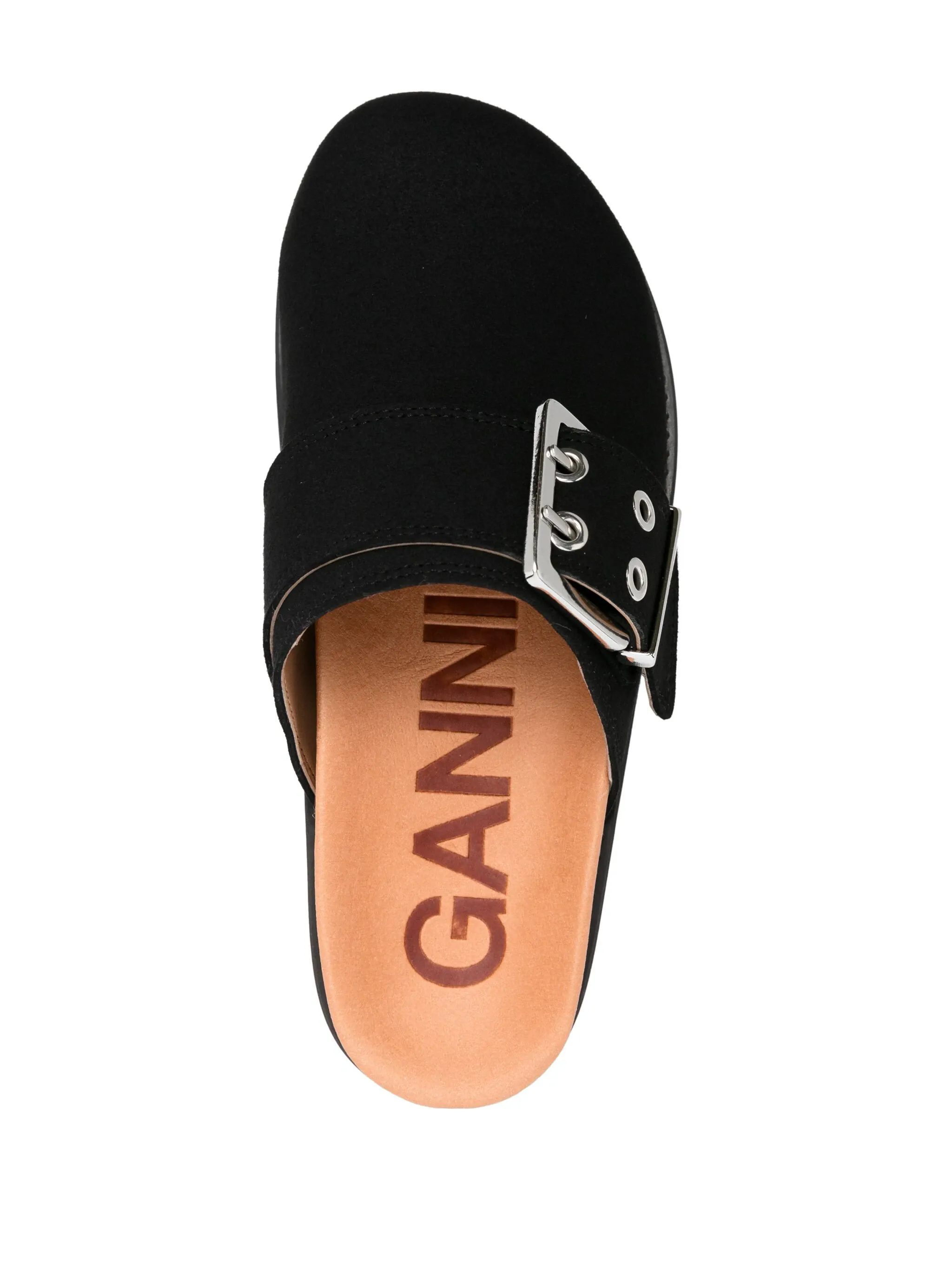 Feminine Buckle Mule Sandal