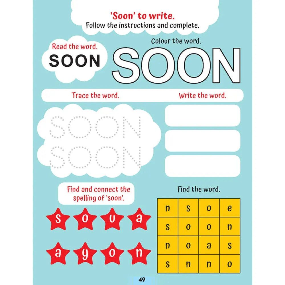 Fluency Sentences Activity Book 2