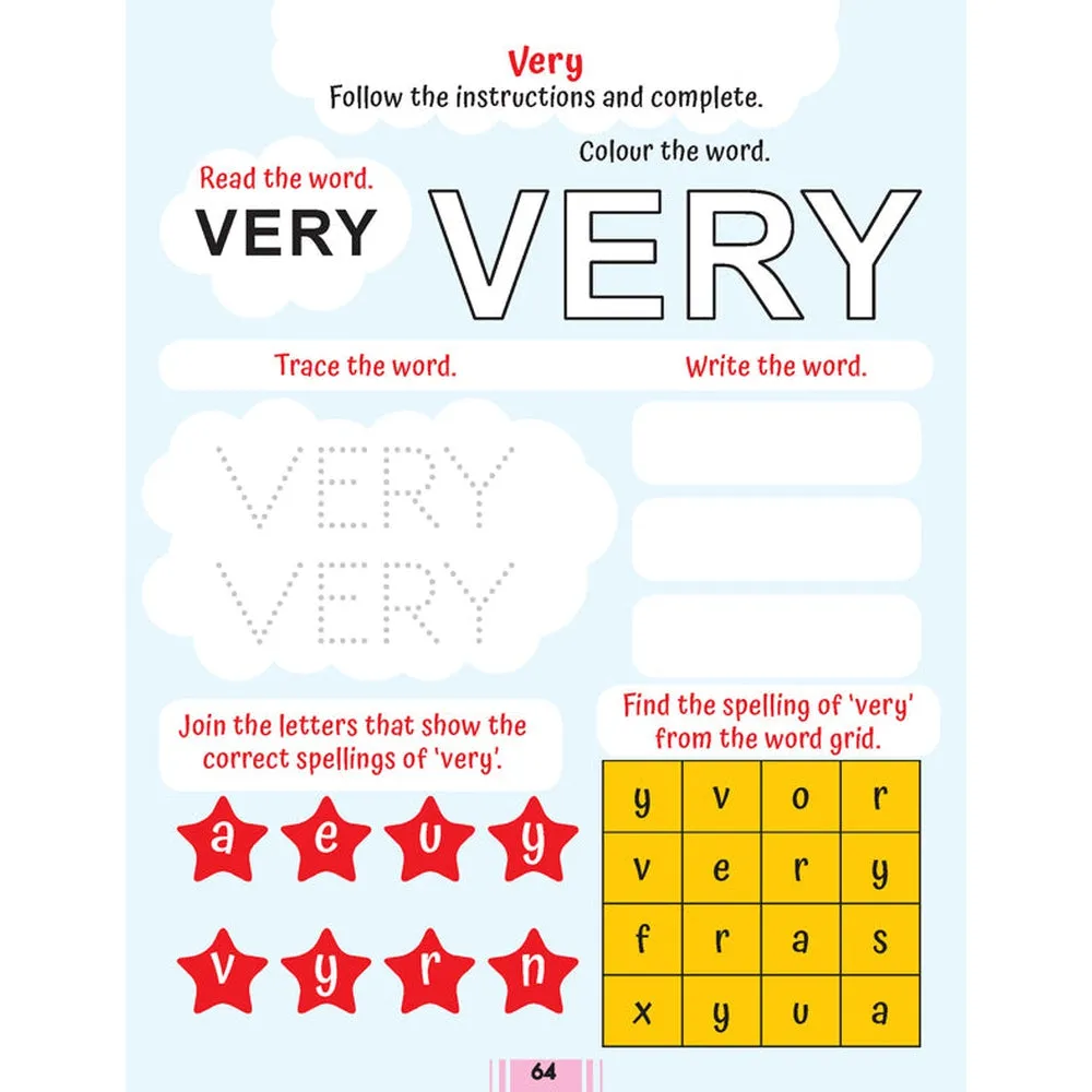 Fluency Sentences Activity Book 4