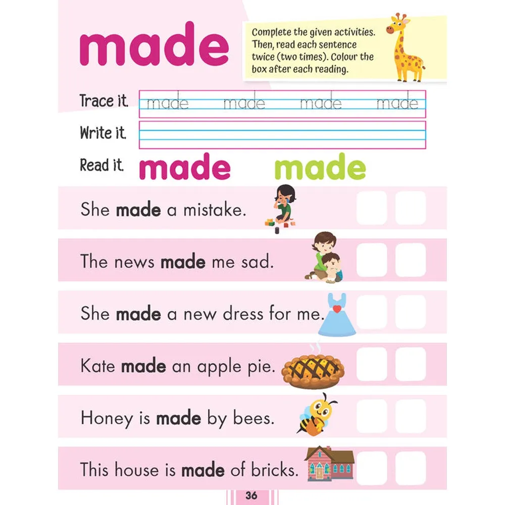 Fluency Sentences Activity Book 4