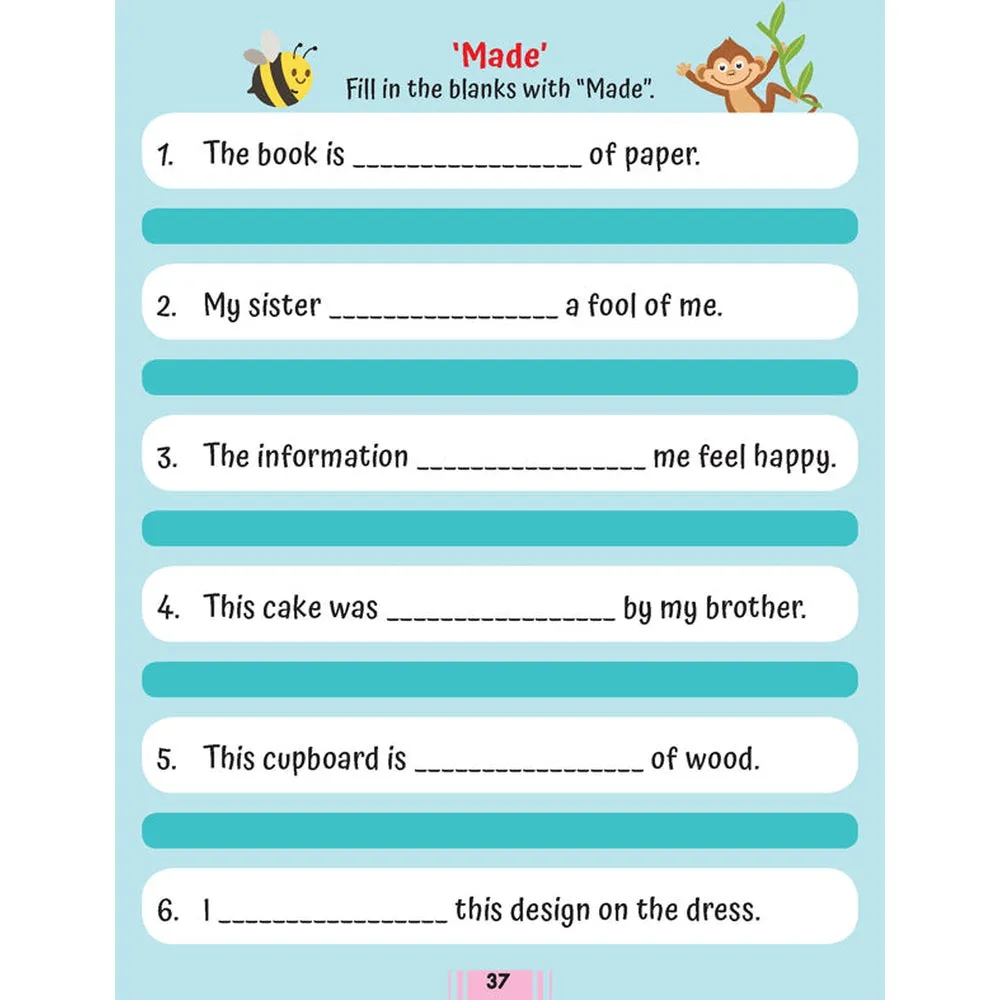 Fluency Sentences Activity Book 4