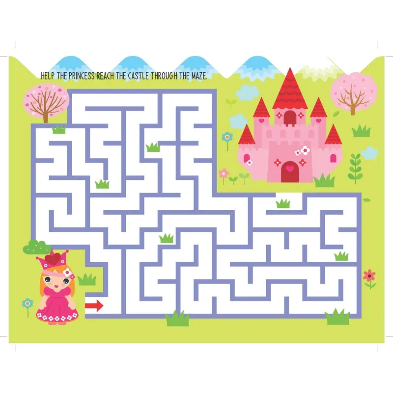 Fun with Princess Activity & Colouring : Children Interactive & Activity Book